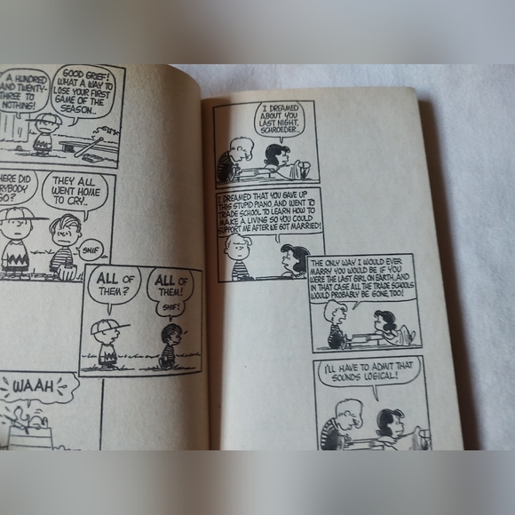 Vintage CHARLES M SCHULZ Slide Charlie Brown Slide 1977 70s Vintage Peanuts Book - Picture 13 of 15